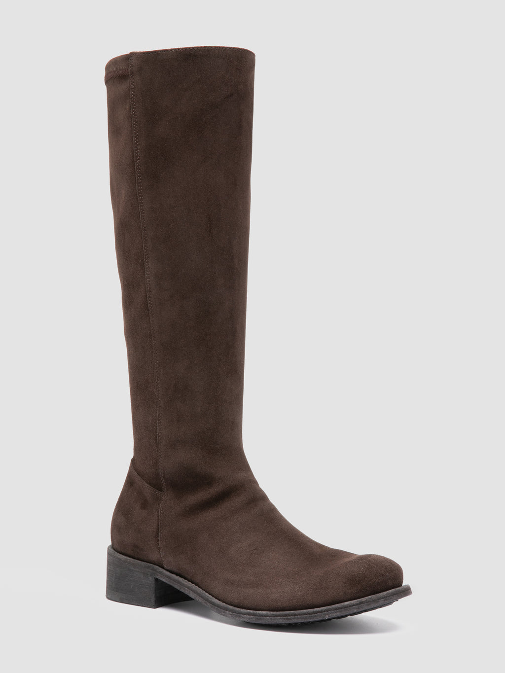 LISON 035 - Brown Stretch Suede Boots Officine Creative - 3