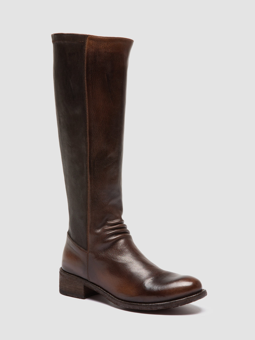 LISON 035 - Brown Stretch Leather Boots Officine Creative - 3