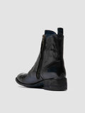 LISON 036 - Black Leather Zipped Boots Officine Creative - 4