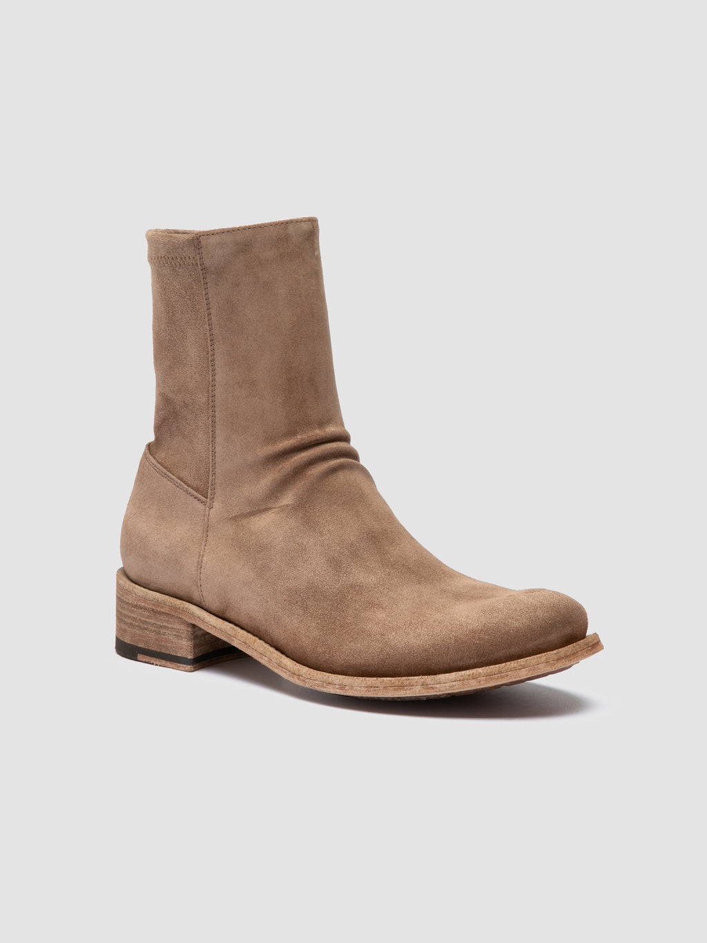 LISON 041 - Brown Suede Ankle Boots Officine Creative - 3