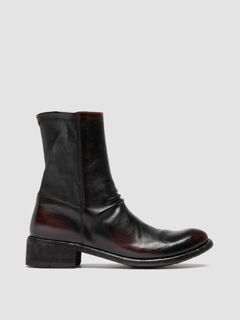 LISON 041 – Braune Lederstiefeletten