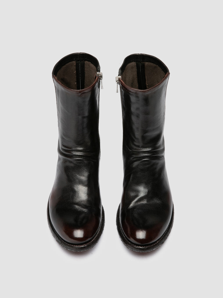 LISON 041 – Braune Lederstiefeletten