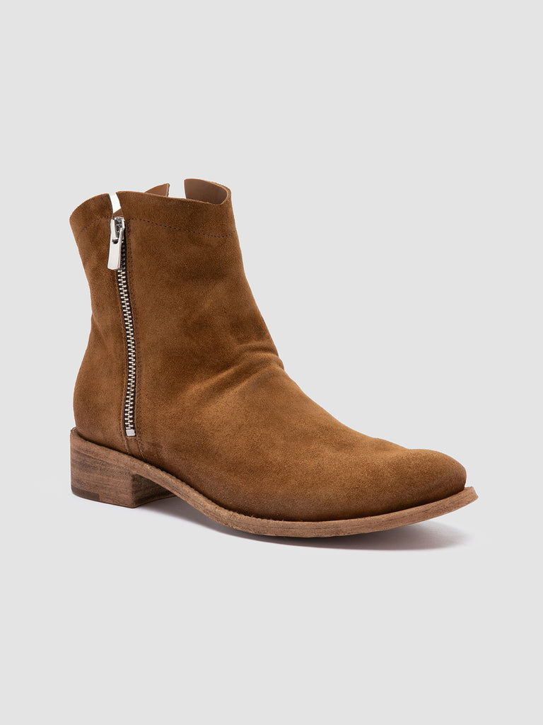 LISON 051 - Brown Suede Ankle Boots Women Officine Creative - 3