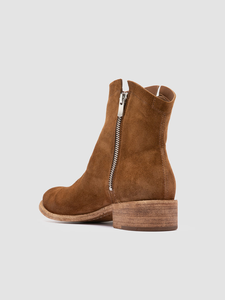 LISON 051 - Brown Suede Ankle Boots Women Officine Creative - 4