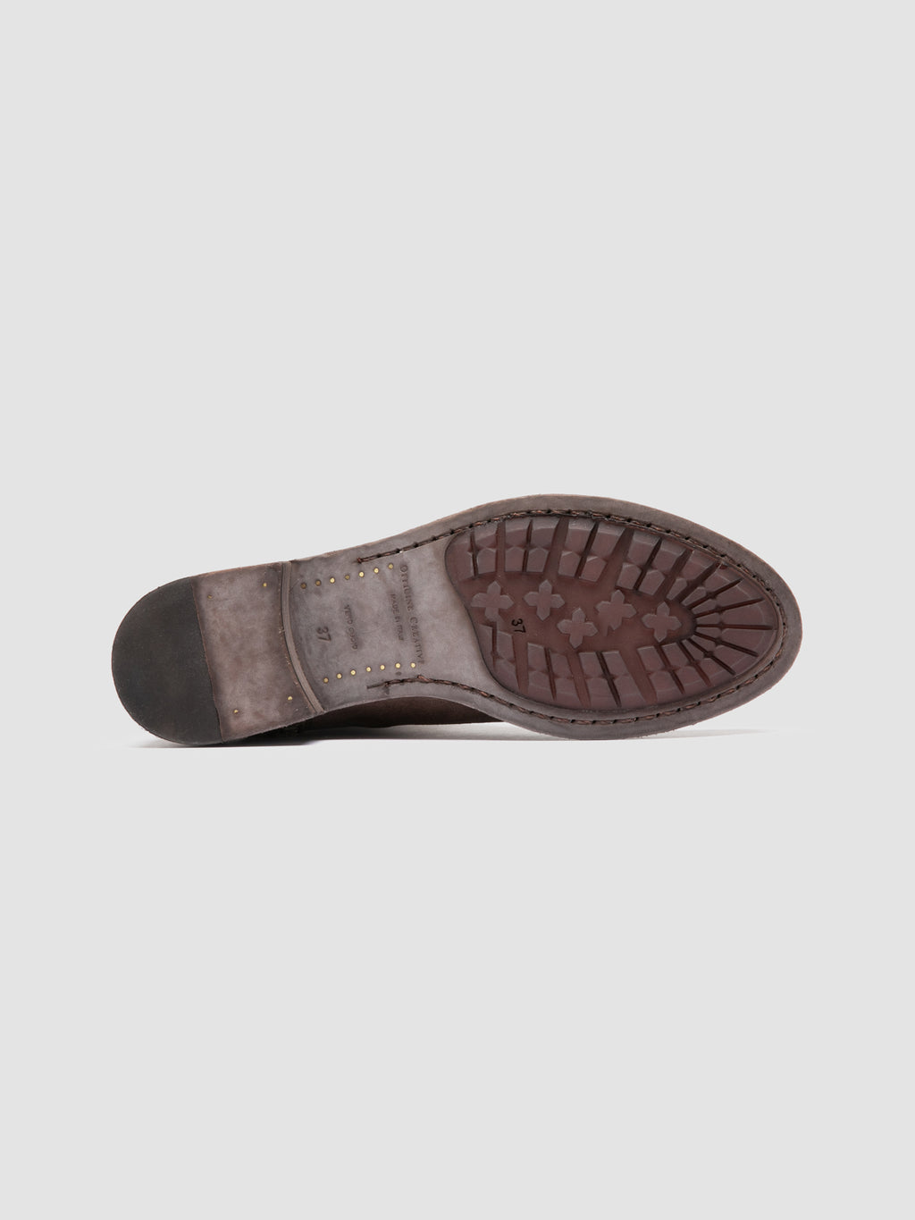LISON 066 - Taupe Suede Zipped Boots - image 5,side view