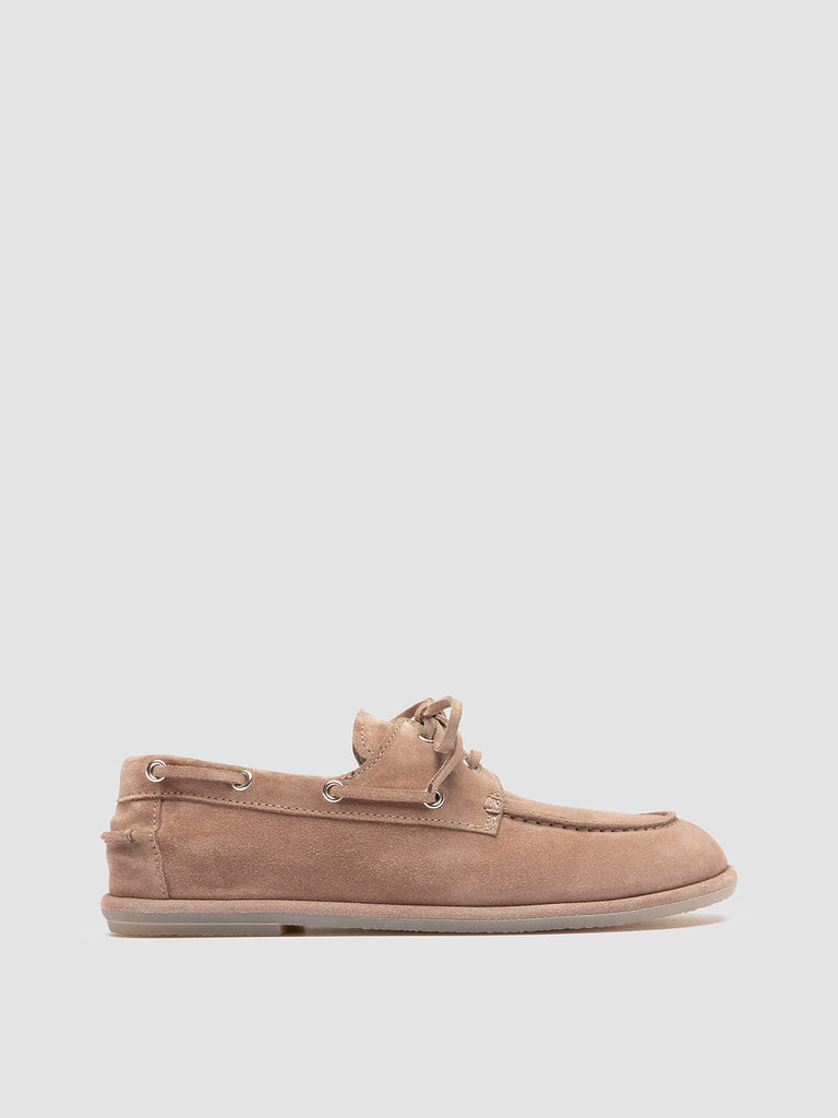 LOVE 101 - Taupe Suede Boat Shoes