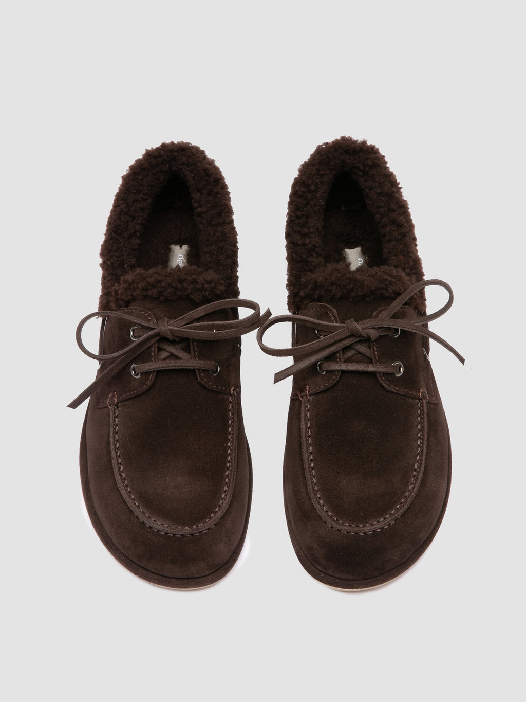 LOVE 103 - Brown Suede Boat Shoes Officine Creative - 2