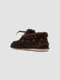 LOVE 103 - Brown Suede Boat Shoes Officine Creative - 4