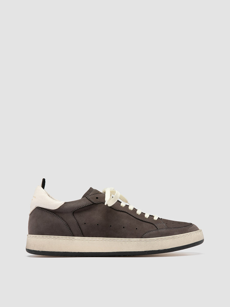 MAGIC 002 - Grey Leather and Suede Low Top Sneakers men Officine Creative - 1