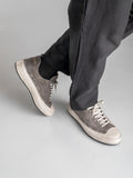 MES 009 - Green Leather and Suede Low Top Sneakers Men Officine Creative - 6