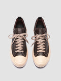 MES DD 001 - Brown Leather Low Top Sneakers Men Officine Creative - 2