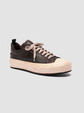 MES DD 001 - Brown Leather Low Top Sneakers Men Officine Creative - 3