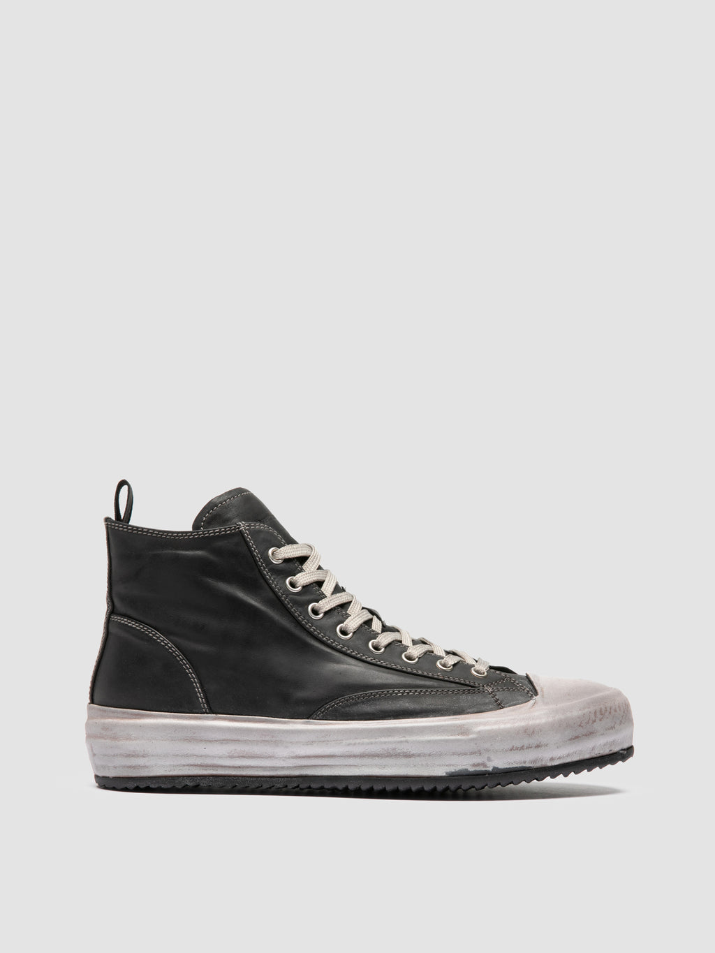 MES DD 002 - Black Leather Sneakers Officine Creative - 1