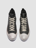 MES DD 002 - Black Leather Sneakers Officine Creative - 2