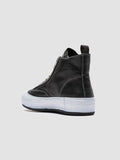 MES DD 002 - Blue Leather High Top Sneakers Men Officine Creative - 4