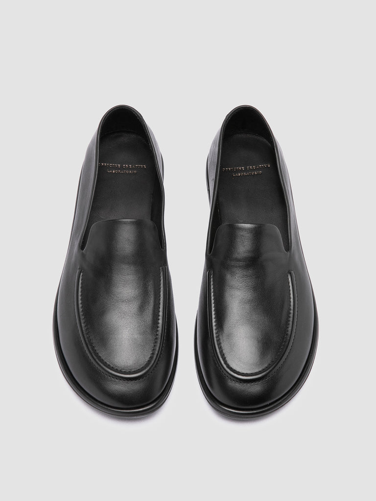 MIENNE 101 - Black Leather Loafers