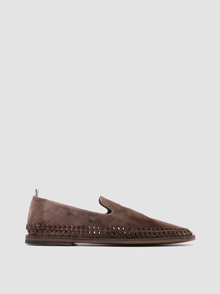 MILES 002 - Taupe Suede Loafers