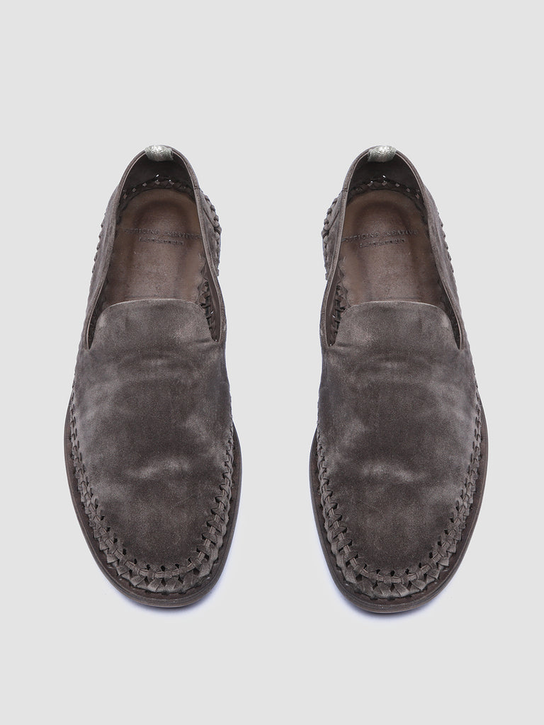MILES 002 - Taupe Suede Loafers