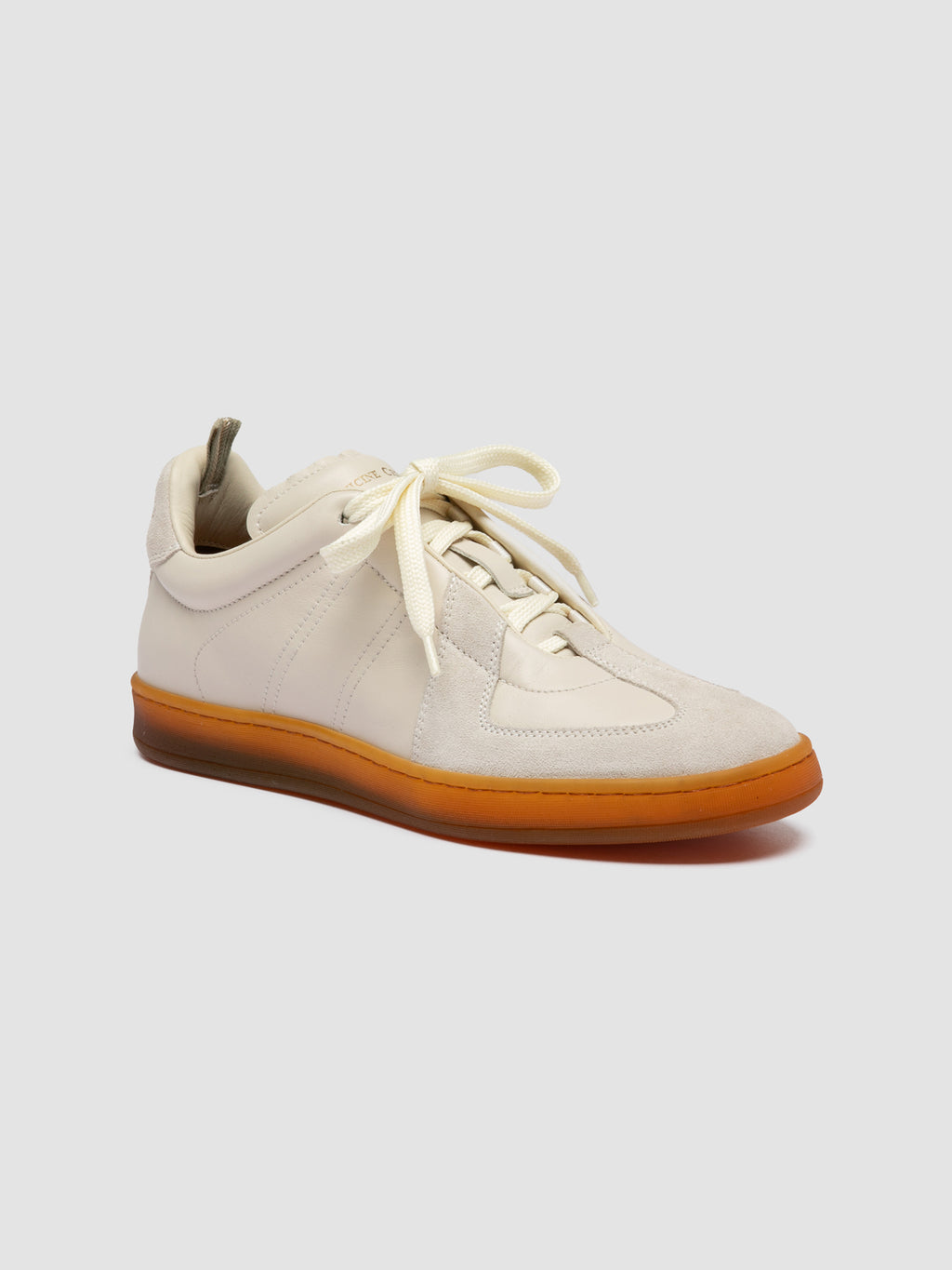 MILITIA 102 - White Leather and Suede Sneakers Officine Creative - 3