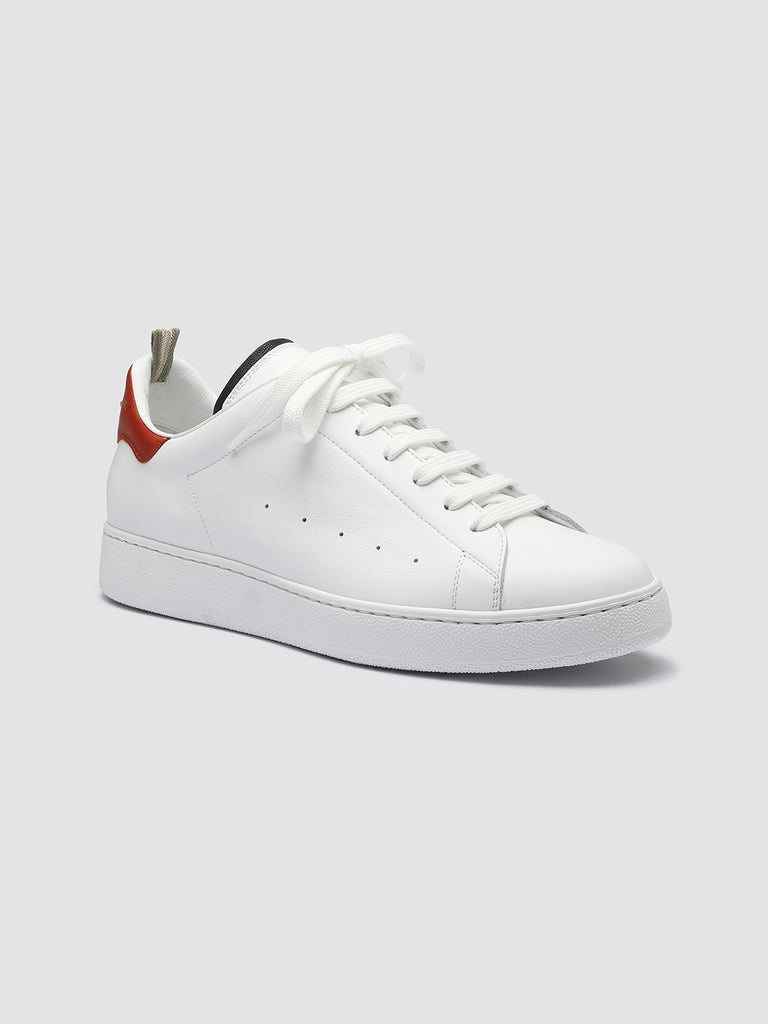 MOWER 005 - White Leather Sneakers
