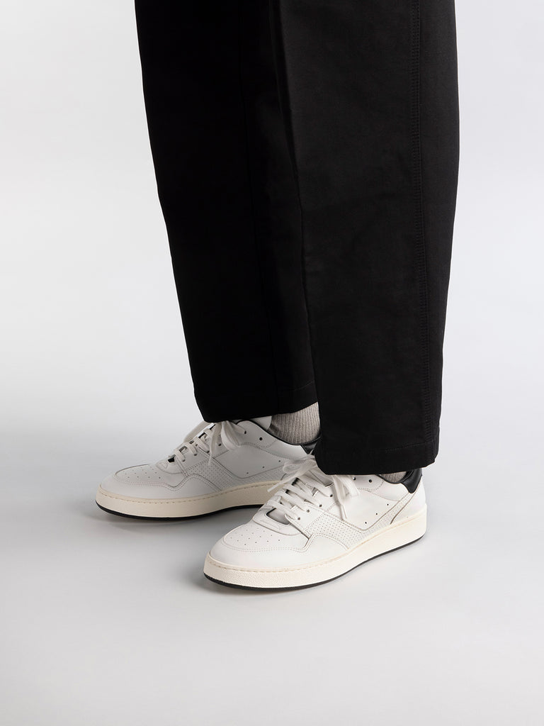 MOWER 016 - White Leather Low Top Sneakers Men Officine Creative - 7