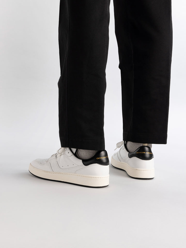 MOWER 016 - White Leather Low Top Sneakers Men Officine Creative - 8