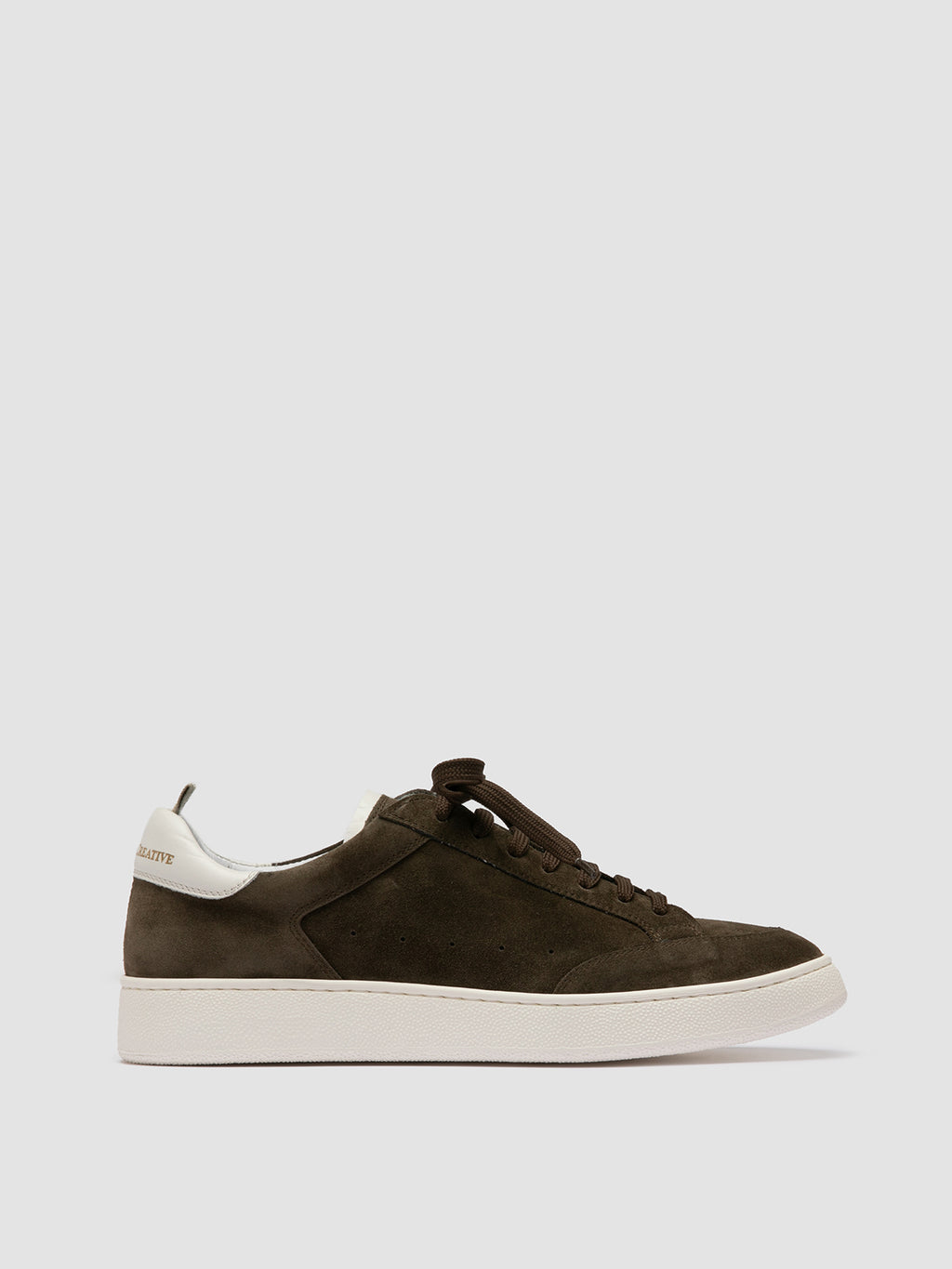 THE DIME 001 - Green Suede Low Top Sneakers Men Officine Creative - 1