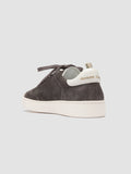 THE DIME 001 - Grey Suede Low Top Sneakers Men Officine Creative - 4