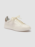 THE DIME 001 - White Suede Low Top Sneakers Men Officine Creative - 3