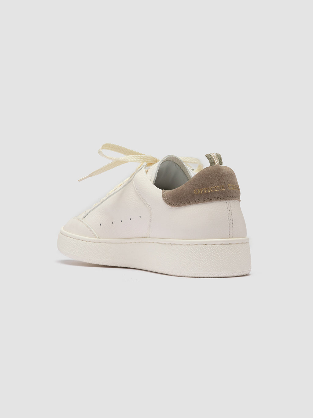 THE DIME 001 - White Suede Low Top Sneakers Men Officine Creative - 4