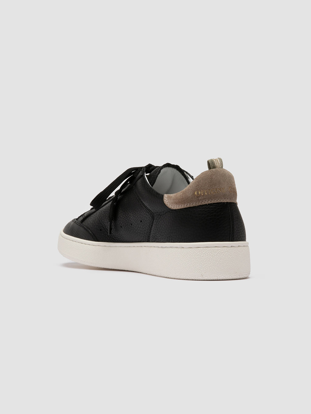 THE DIME 001 - Black Suede Low Top Sneakers Men Officine Creative - 4