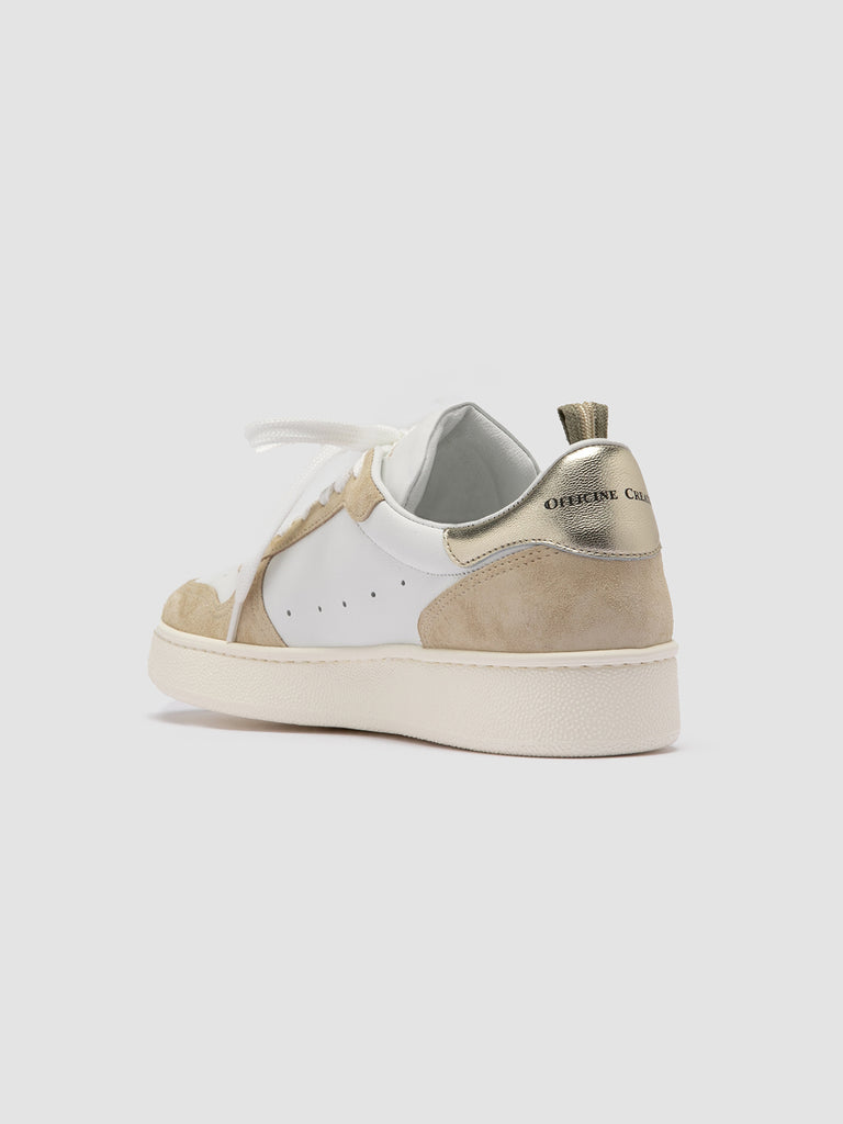 MOWER 110 - White Leather and Suede Low Top Sneakers Women Officine Creative - 4