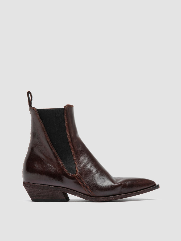 NOELIE DD 101 - Brown Leather Chelsea Boots