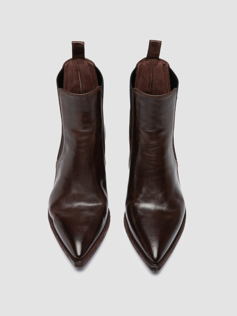 NOELIE DD 101 - Brown Leather Chelsea Boots