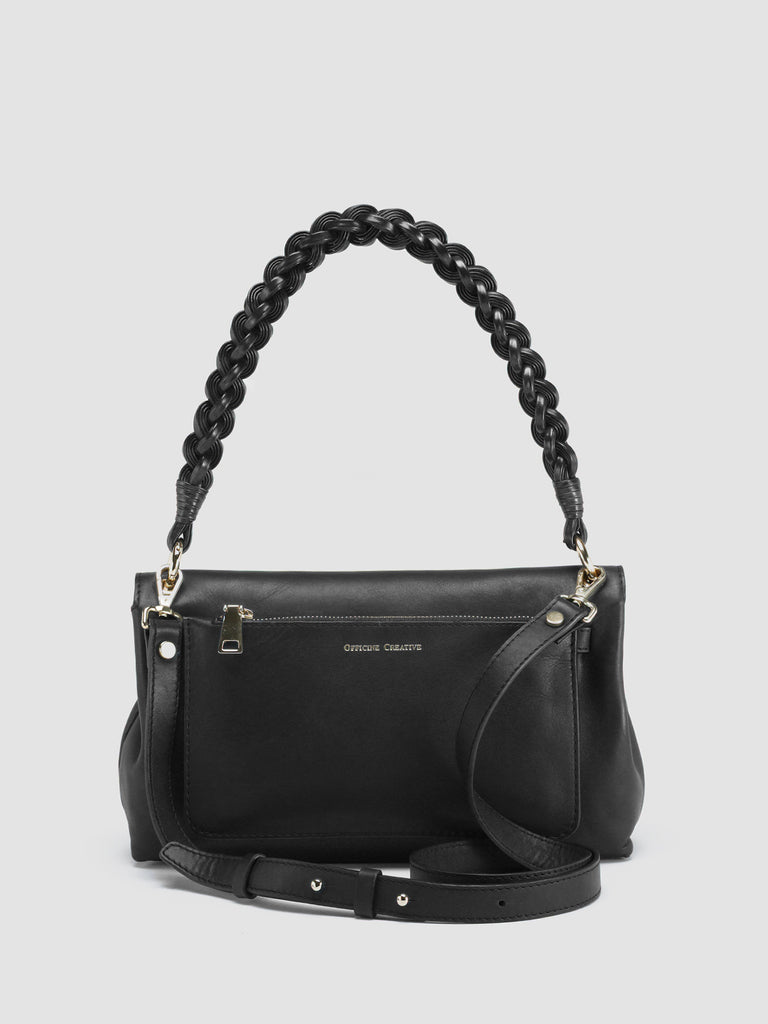 NOLITA WOVEN 212 - Black Nappa Leather Shoulder Bag