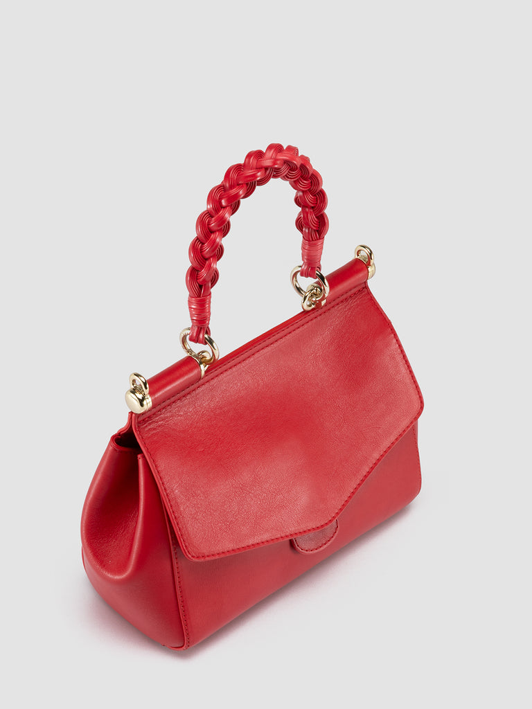 NOLITA WOVEN 223 - Red Leather Handle Bag
