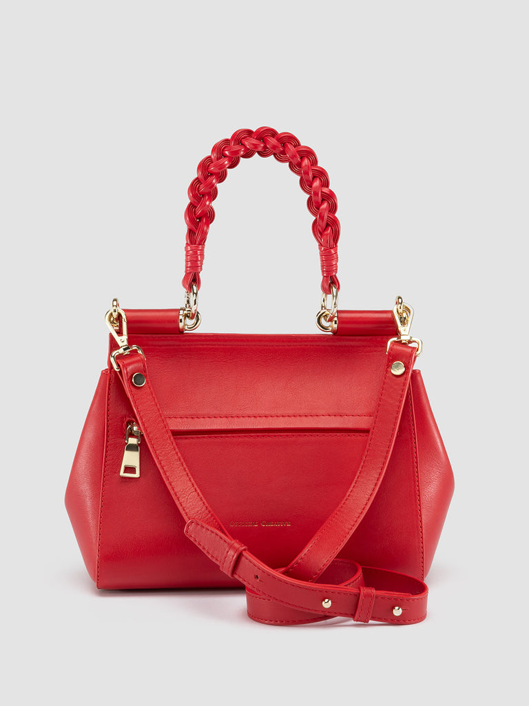 NOLITA WOVEN 223 - Red Leather Handle Bag Women Officine Creative - 4