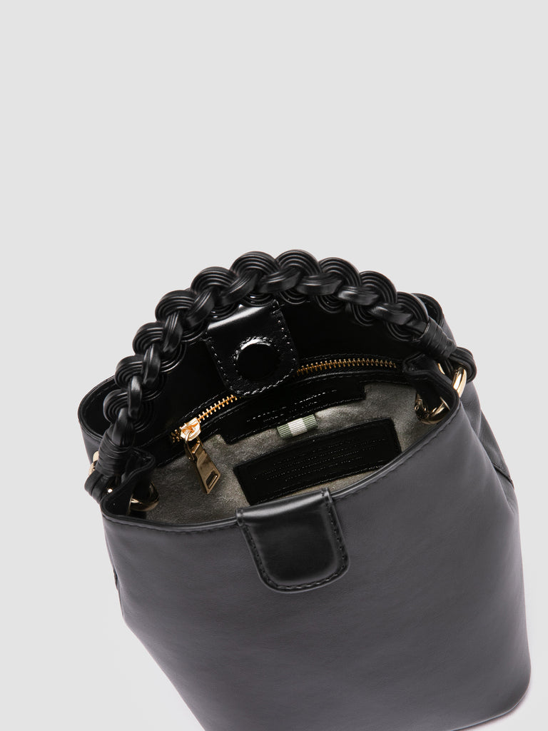 NOLITA WOVEN 227 - Black Leather Handle Bag Officine Creative - 6