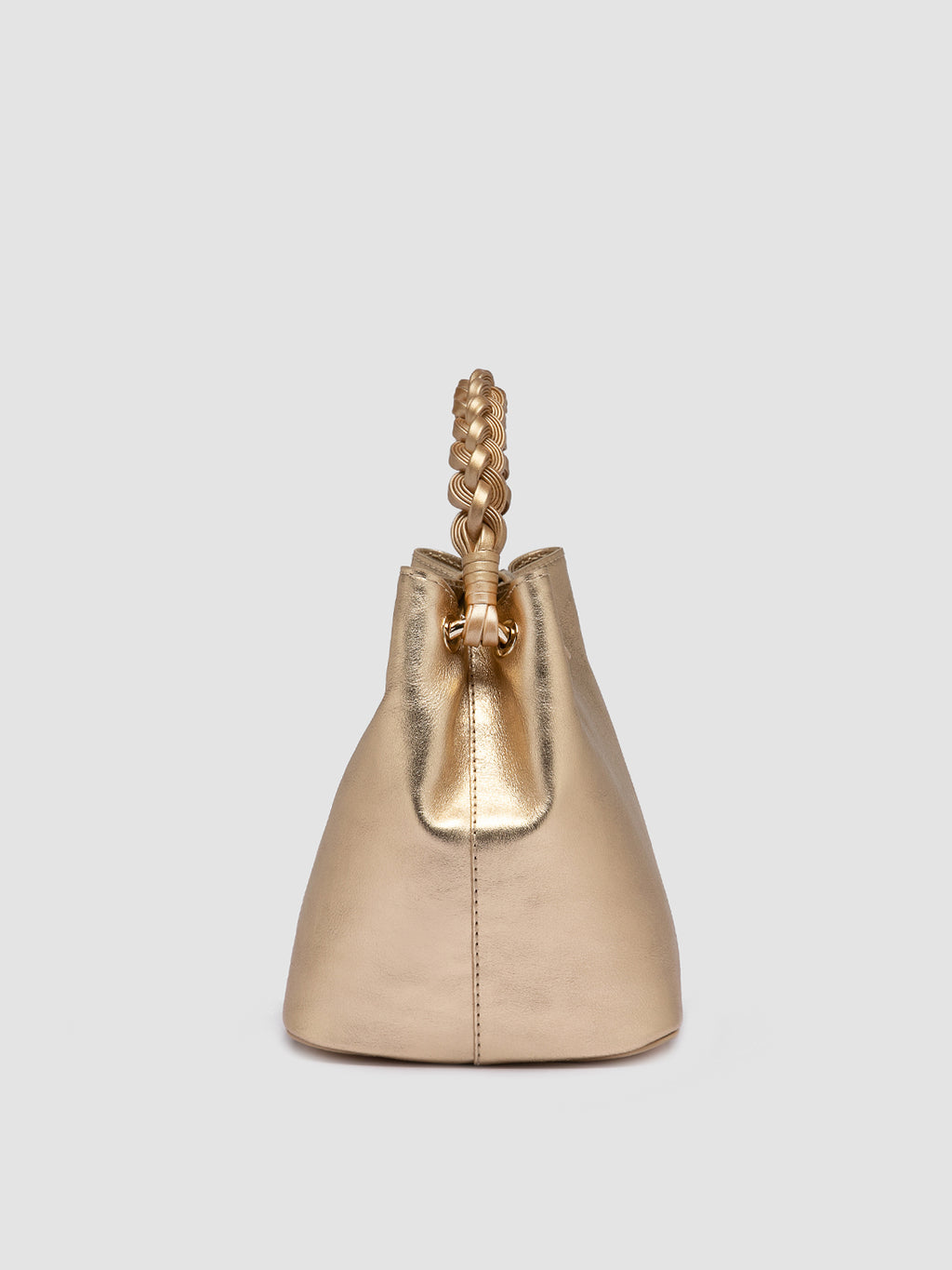 NOLITA WOVEN 227 - Gold Leather Handle Bag