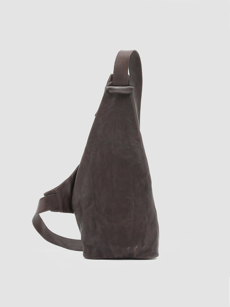 OC WAIST PACK - Brown Leather Backpack
