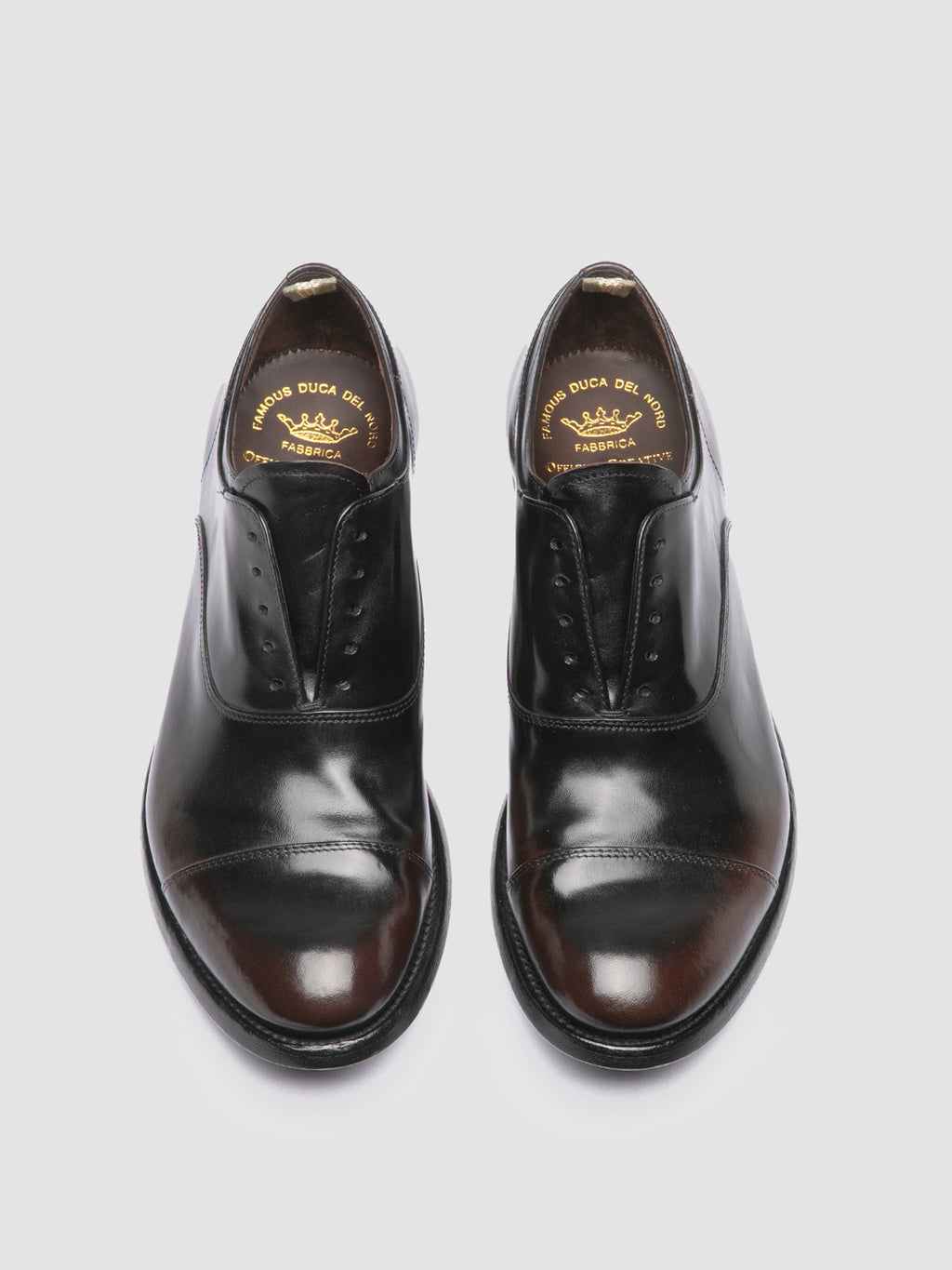 ANATOMIA 08 - Brown Leather Oxford Shoes Men Officine Creative - 2