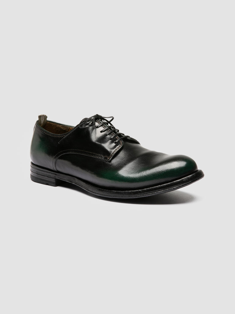 ANATOMIA 012 - Green Leather Derby Shoes Officine Creative - 3