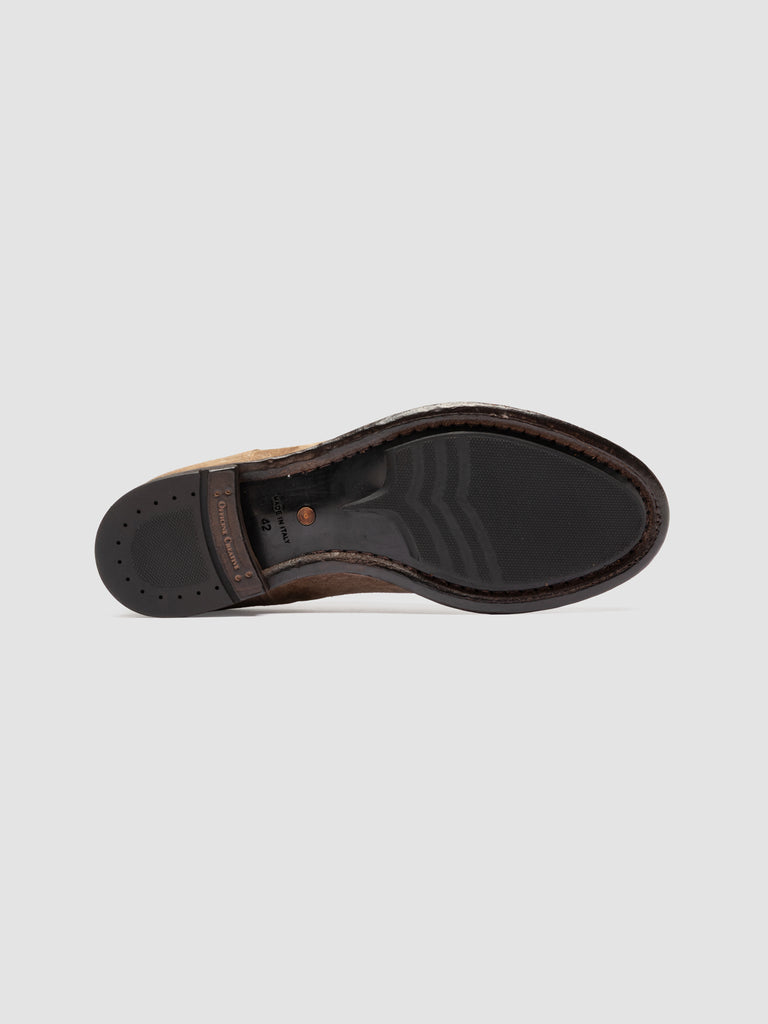ANATOMIA 012 - Braune Derby-Schuhe aus Wildleder