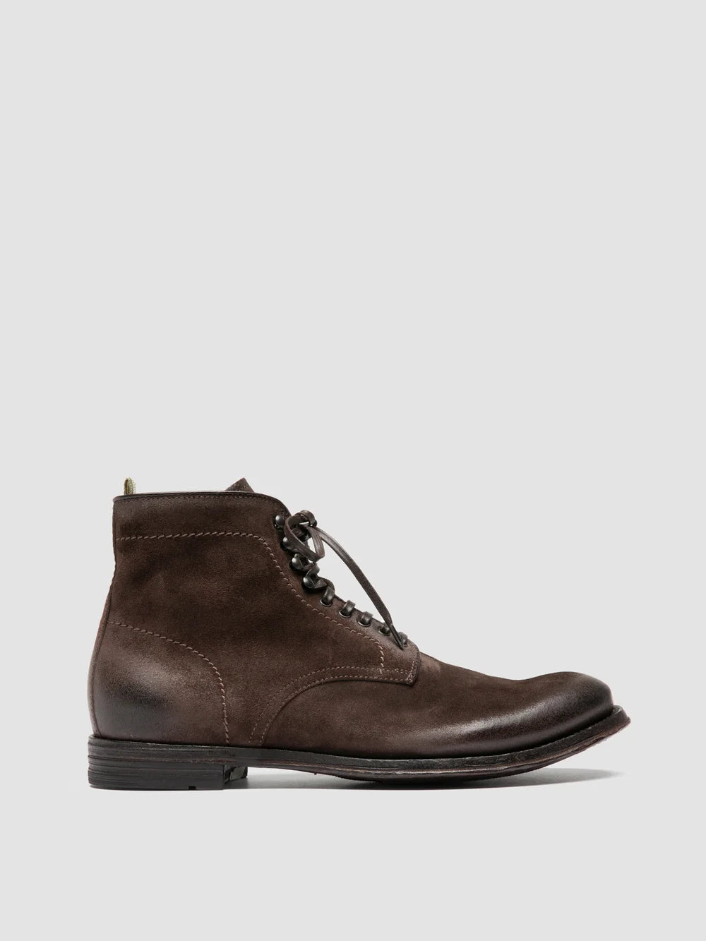 ANATOMIA 013 - Brown Suede Lace Up Boots - image 1,side view