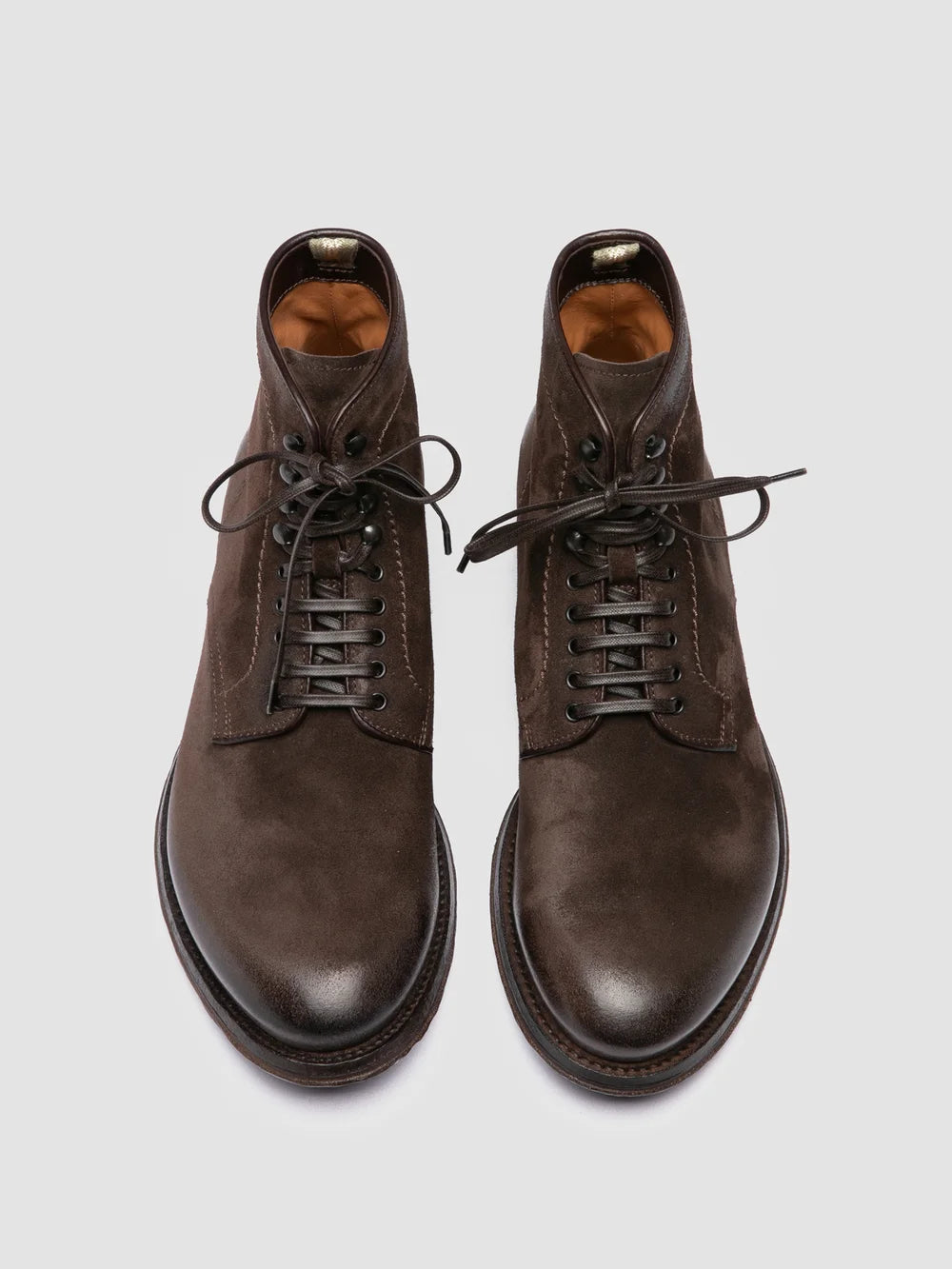 ANATOMIA 013 - Brown Suede Lace Up Boots - image 2,side view