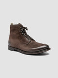 ANATOMIA 013 - Brown Suede Lace Up Boots - thumb image 3,side view