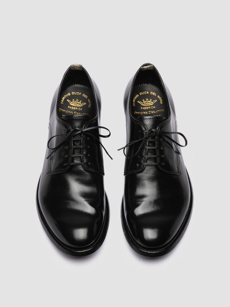 ANATOMIA 060 - Black Leather Derby Shoes