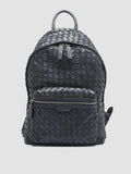 ARMOR 04 - Blauer Lederrucksack - thumb image 1,side view
