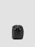 ARMOR 014 - Black Woven Leather Pouch - thumb image 3,side view
