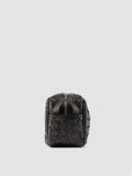 ARMOR 014 - Brown Woven Leather Pouch - thumb image 3,side view
